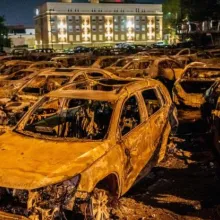 Arson in Kinosha, Wisconsin - a violent and destructive black lives matter protest